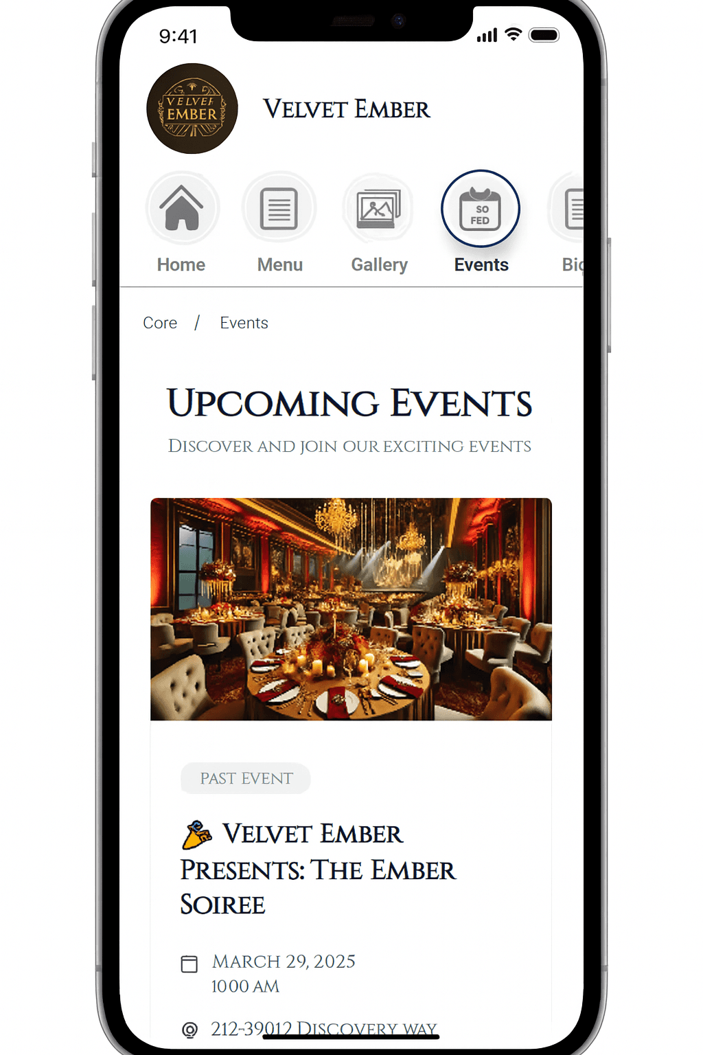 Contractor • North Peak mobile‑first website template preview